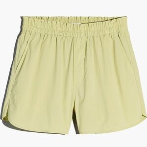 Madewell Poplin Pull-On Shorts